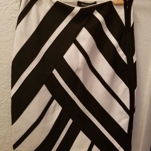 Skirt White & Black